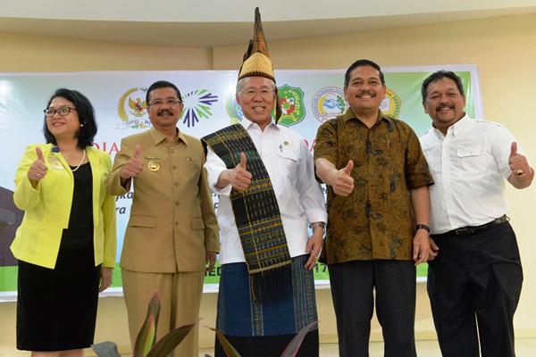 Menteri Lantik Persatuan Pedagang Sumut