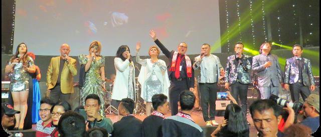 Pandupati Entertainment Pimpinan Dr Mombang Sihite Gelar Batak Stars Nite di Jakarta