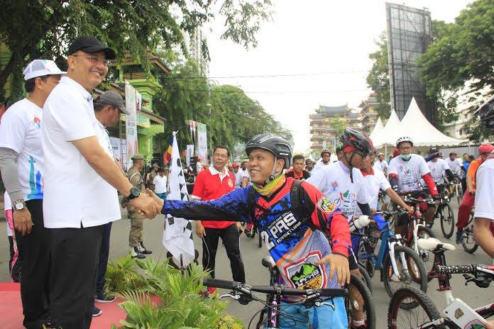 Tim Gowes Pesona Nusantara Berangkat dari Medan