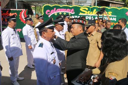 Kades se-Kecamatan Tarutung Disumpah dan Dilantik