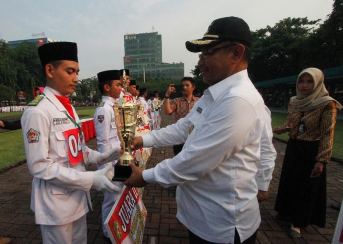 Akhyar Nasution Beri Semangat 433 Pelajar Calon Paskibra Kota Medan