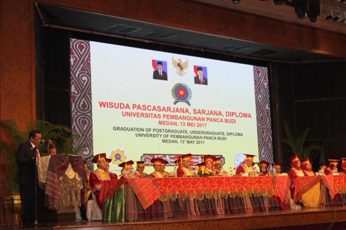 UNPAB Gelar Sidang Senat Terbuka Lantik Alumni ke-58