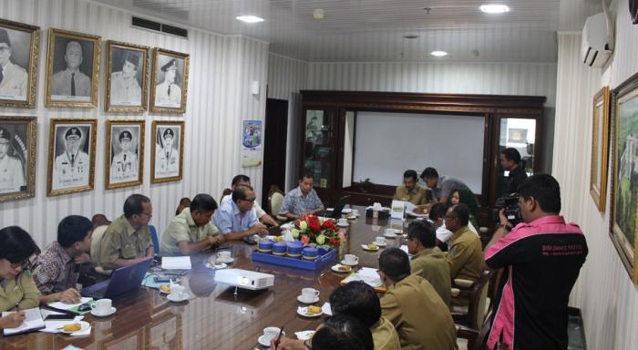 Gubernur Pimpin Rapat Bersama Badan Pengelola Geopark Kaldera Toba