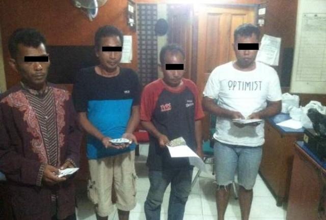 Oknum ASN Padangsidimpuan dan 3 Rekannya Tertangkap Tangan Main Judi