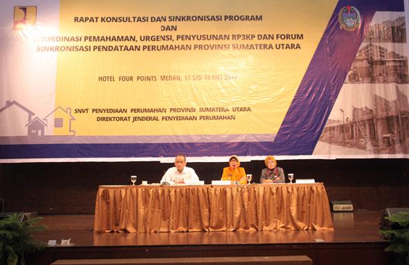 Wagubsu Minta Penyediaan Rumah Layak Huni Cepat Terwujud di Sumut