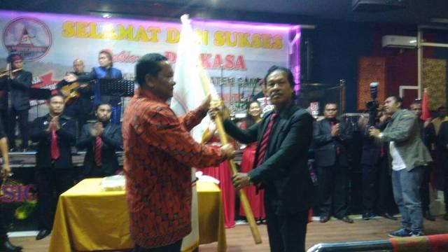 Bupati Rapidin Simbolon  Hadiri Deklarasi Persatuan Artis Kabupaten Samosir