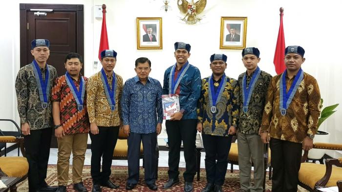 PP GMKI Sampaikan Pemikiran ke Wapres Jusuf Kalla