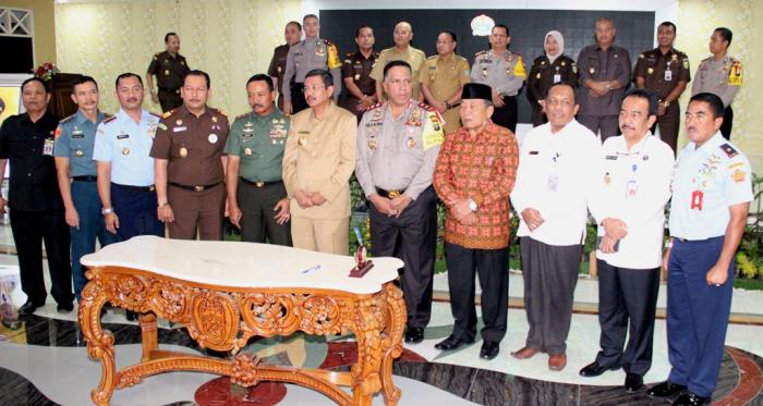 Wali Kota Tandatangani Perjanjian Kerja Sama dengan APIP dan APH