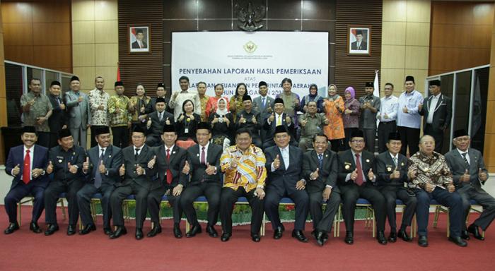 Serahkan LKPD Kepada BPK RI, Gubernur Motivasi Pemda Di Sumut Dapatkan WTP
