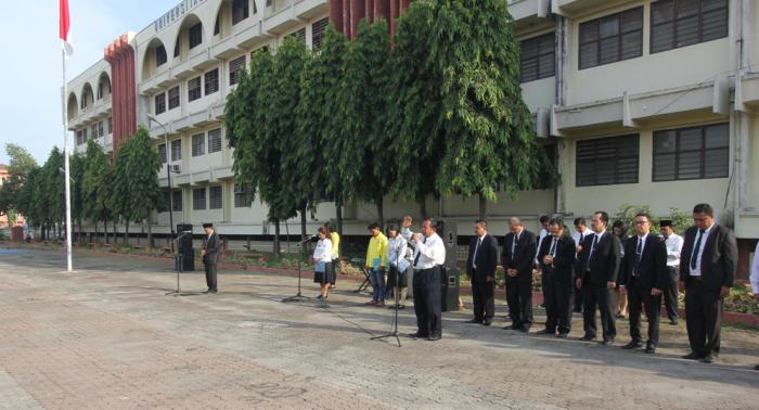 Rektor Universitas Darma Agung Pimpin Upacara Harkitnas