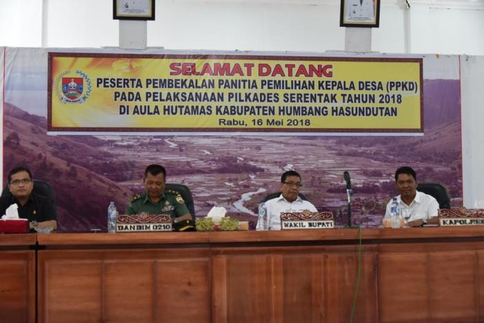 Kali Pertama, Ini Daftar Desa Yang Mengikuti Pilkades Serentak 2018 di Humbang Hasundutan