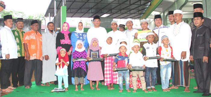Buka Puasa Bersama Warga Medan Marelan di Masjid Al Ihsan