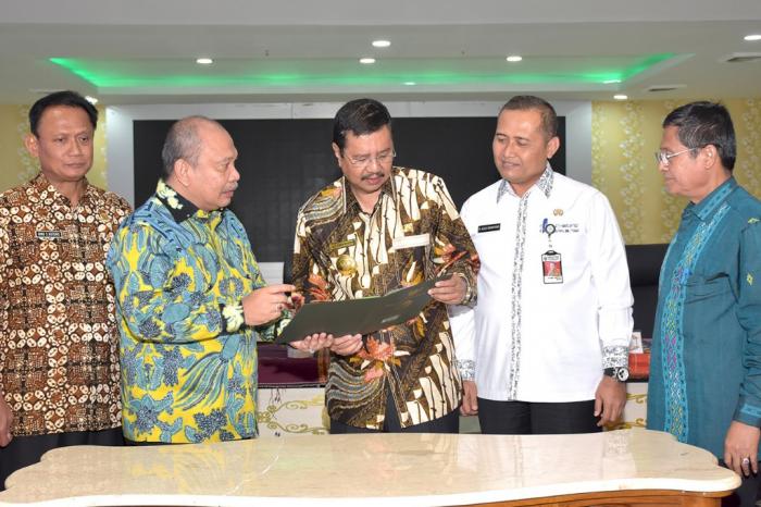 Gubernur dan BPN Teken Percepatan Sertifikat Tanah Milik Pemprov Sumut