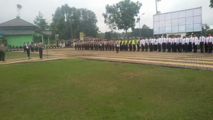 Antisipasi Aksi Teroris, Polres Humbahas Tingkatkan Pengamanan