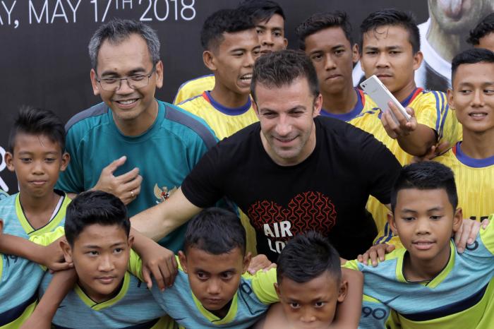 Kedatangan Del Piero Berikan Multi Efek untuk Indonesia
