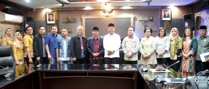 Pemko Medan Terima Dokumen Rekomendasi Penyelenggaraan Jaminan Sosial