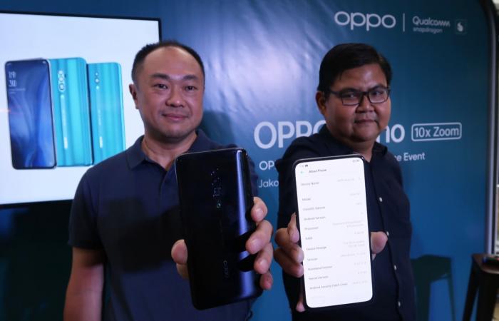 Seri Baru OPPO Reno 10x Zoom, Dilengkapi khusus dengan Qualcomm Snapdragon 855 Mobile Platform
