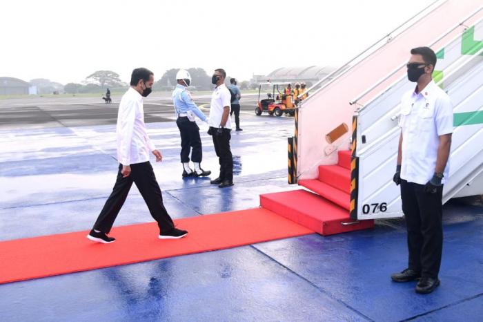 Presiden Jokowi Bertolak ke Provinsi Jawa Timur Dalam Rangka Kunjungan Kerja