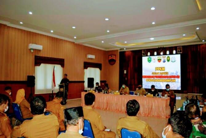 Walikota Sidimpuan : PPKM Mikro Penting Mencegah Penyebaran Covid 19