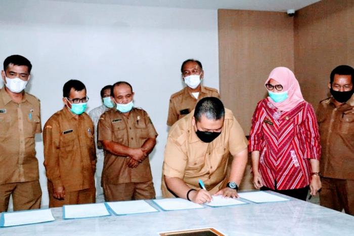 Bupati Pertahankan Batas Tapsel Di Muara Batang Toru
