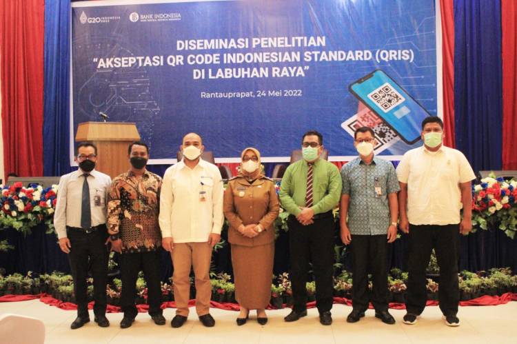 Wabub Labuhanbatu Ikuti Diseminasi Penelitian Akseptasi QR Code Indonesia Standard (QRIS) Dilabuhanbatu Raya