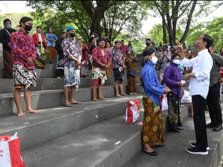 Pandemi Melandai, Presiden Harap Aktivitas Seni dan Budaya Bangkit