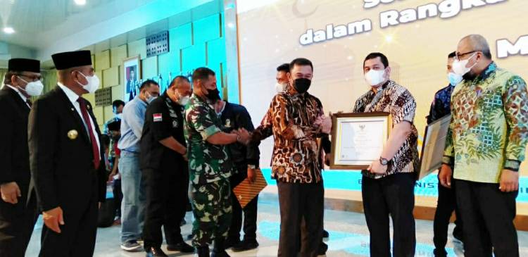 Gubsu Apresiasi TPL Bidang Keselamatan Kerja
