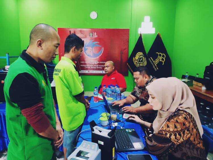 Penuhi Hak Pilih Napi, Lapas Siborongborong Kerjasama Dengan Disdukcapil Kota Medan Rekam Cetak E-KTP