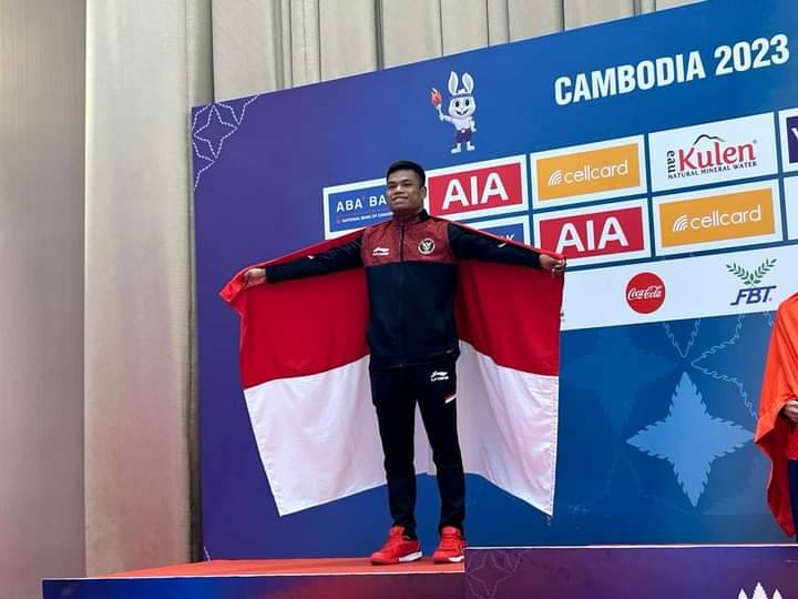 Putra Humbahas, Samuel Marbun, Raih Medali Perak Di SEA Games 2023  Kamboja