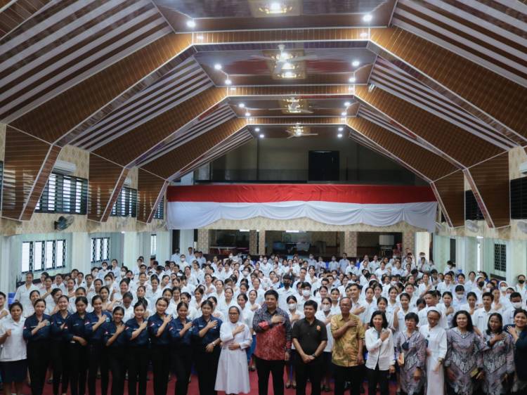 Bupati Samosir Lakukan Kunjungan Kerja ke Susteran Santa Elisabeth Medan
