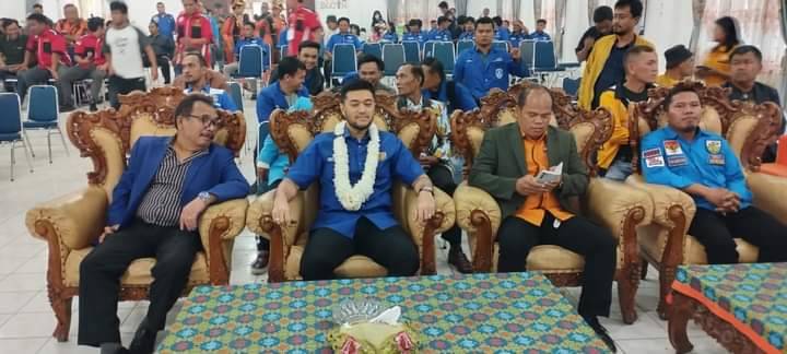 Sekda Tonny Saksikan Pelantikan Ketua DPD II KNPI Humbahas Periode 2023-2026