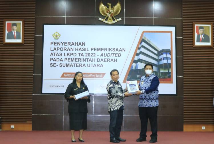 Pemerintah Kabupaten Samosir Raih WTP Enam Kali Berturut-turut