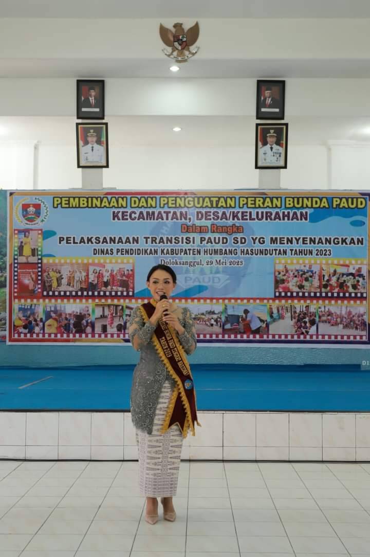 Bunda PAUD Humbahas Ajak Semua Bunda PAUD Desa Dukung Gerakan Transisi PAUD ke SD