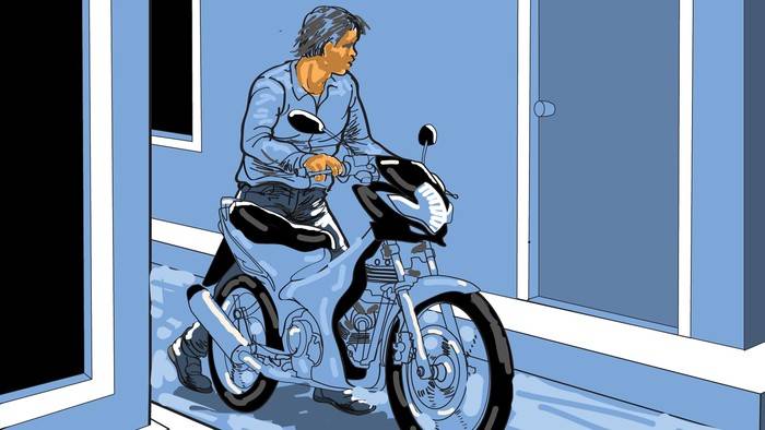 Mantan Napi Koruptor KPK Larikan Motor Pengusaha Medan