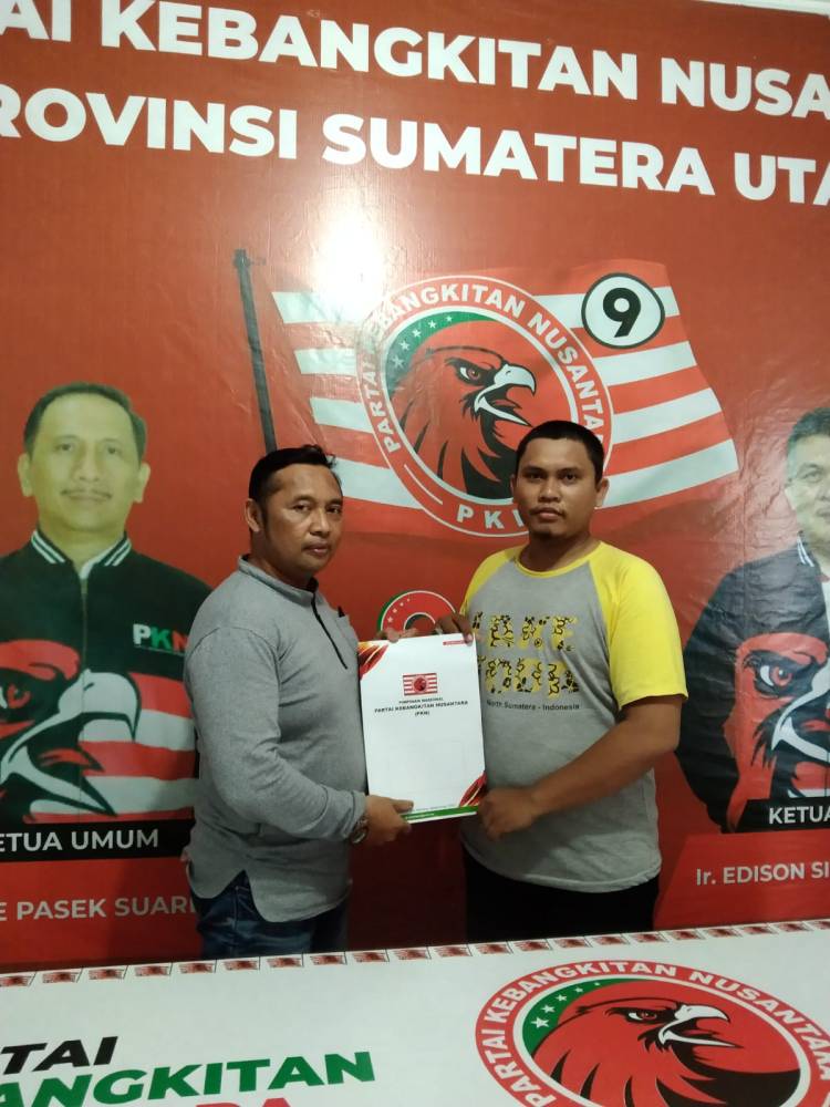 Bang Putra Resmi Daftar Calon Anggota DPRD Sumut Lewat PKN