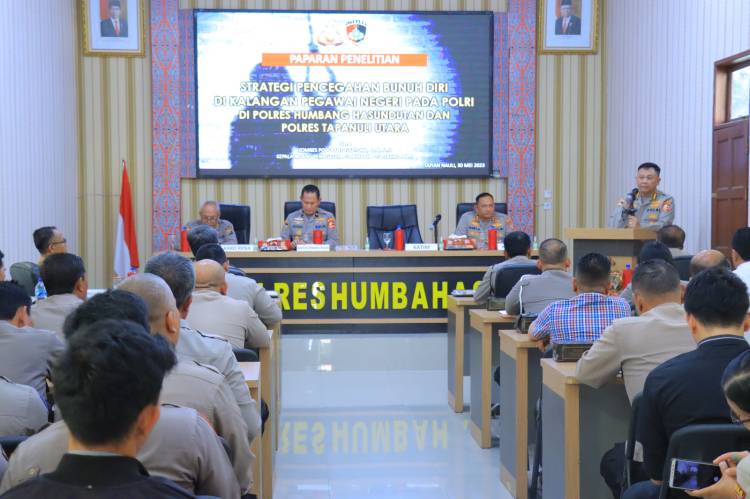 Puslitbang Polri Lakukan Penelitian Tentang Strategi Pencegahan Bunuh Diri di Kalangan Anggota Polri