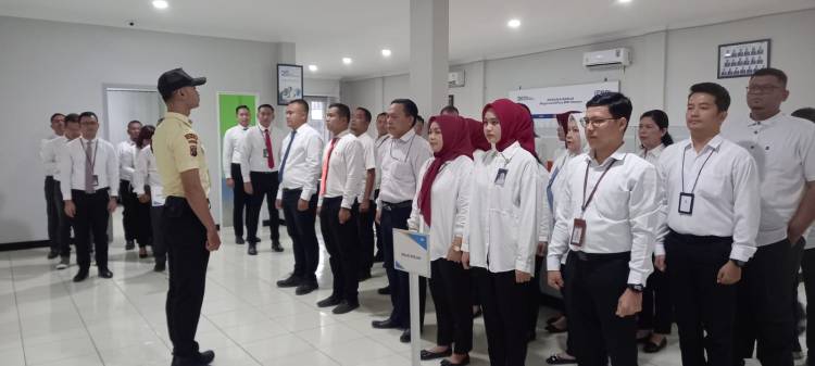 Hari Kebangkitan ke-116, Brilian BRI BO Kotapinang Gelar Upacara