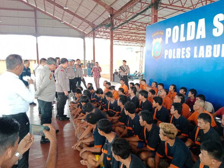 Ops Antik Toba 2024, Polres Labuhanbatu Ungkap 60 Kasus dan 70 Tersangka Diringkus