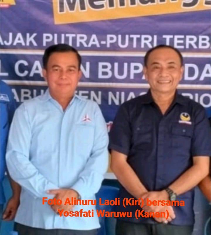 Alinuru Yosafati Dinilai Ada Titik Temu Duet Pada Pilkada Kab. Nias, Elemen Masyarakat Desak Keduanya Segera Gelar Deklarasi