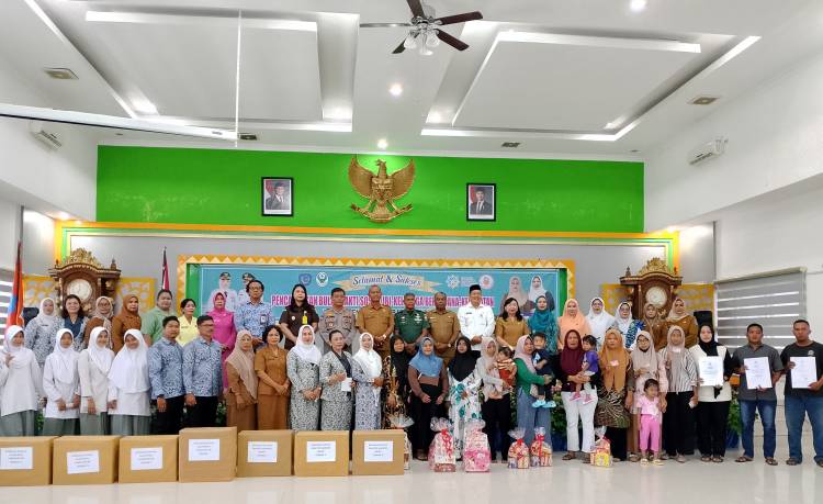 Bupati Buka Pencanangan Bulan Bakti Sosial IBI Keluarga Berencana Kesehatan Kabupaten Labuhanbatu