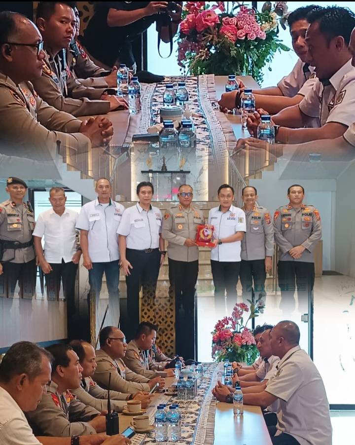 Audiensi ke Kapolrestabes, KONI Medan Bahas Sinergi Pemasalan Olahraga dan Keamanan Kota