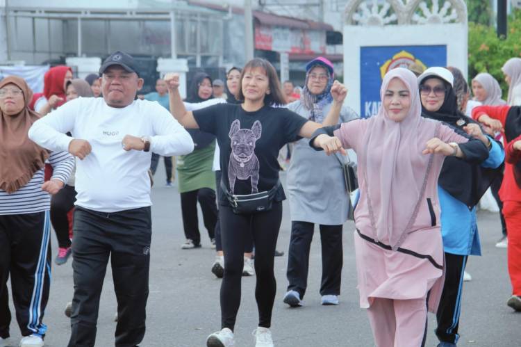 CFD Kembali Digelar, Wakil Bupati Ajak Warga Labuhanbatu Sehat dan Bersahabat