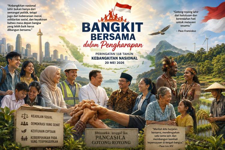 KWI Serukan Kebangkitan Nasional dalam Pengharapan, Soroti Demokrasi hingga Keadilan Sosial