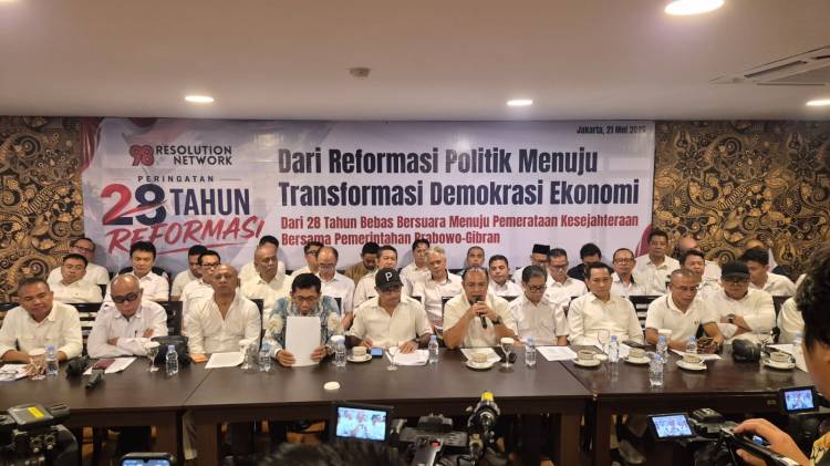 Pernyataan Politik 98 Resolution Network Peringatan 28 Tahun Reformasi