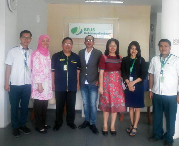 Genjot Kepesertaan, Dewan Pengawas BPJS Ketenagakerjaan  Rekson Silaban ke Kabanjahe