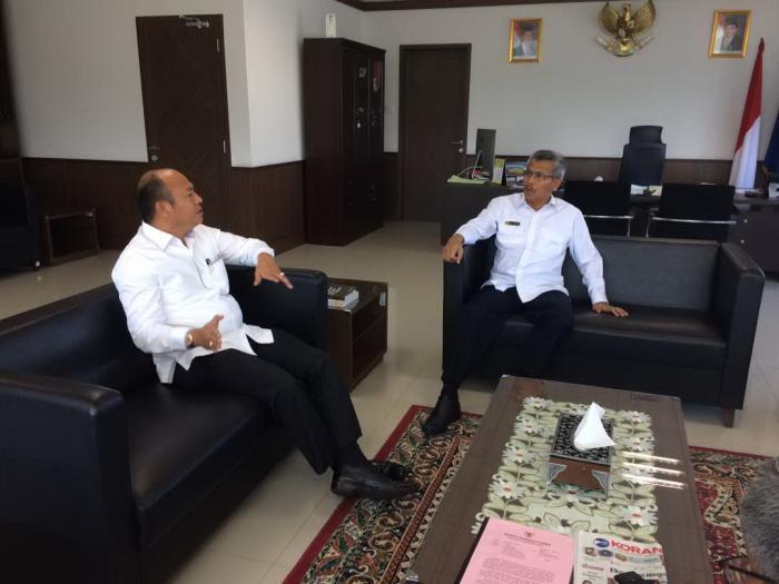 Bupati Taput Temui Kaban BNPB Pusat, Sampaikan Kebutuhan Antisipasi Bencana