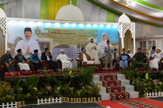 Haflah Alquran Dan Sahur Bersama, Qori Internasional Asal Iran Sebut Tengku Erry Peduli Kemaslahatan Umat