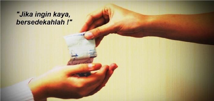 Berbagi dan Berinfaq Salah Satu Kunci Sukses
