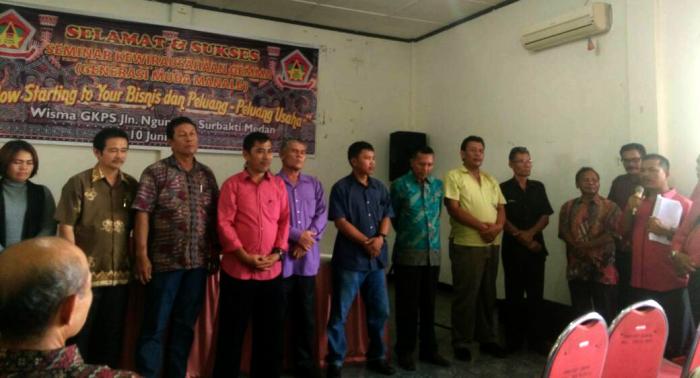 Drs Maju Manalu Ketua Umum Perayaan Natal PTMBB Kota Medan Sekitarnya Tahun 2017