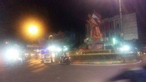 Malam Takbiran Pusat Kota Padangsimpuan Macet